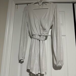 Altar'd State White Romper